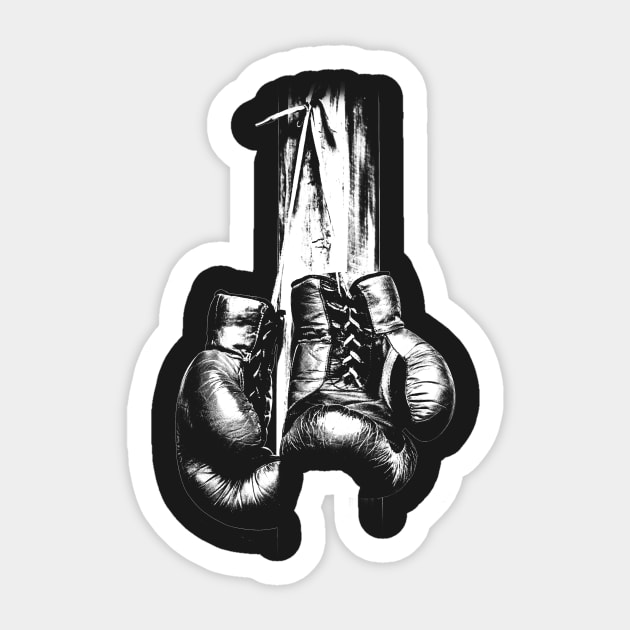 Boxing gloves Sticker by DimDom